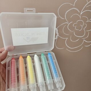 Krijtjes stofvrij set 6 stuks Krijtjes stofvrij set 6 stuks