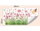 Statische Raamsticker Bloemen & Feeën – Dubbelzijdig Zichtbaar & Herbruikbaar Statische Raamsticker Bloemen & Feeën – Dubbelzijdig Zichtbaar & Herbruikbaar