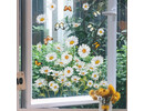 Statische Raamsticker Margrieten & Vlinders – Dubbelzijdig Zichtbaar & Herbruikbaar Statische Raamsticker Margrieten & Vlinders – Dubbelzijdig Zichtbaar & Herbruikbaar