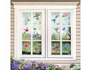 Statische Raamsticker Vogels & Bloemen – Dubbelzijdig Zichtbaar & Herbruikbaar Statische Raamsticker Vogels & Bloemen – Dubbelzijdig Zichtbaar & Herbruikbaar