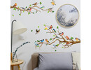 Muursticker Vogels op Takken – Zelfklevend & Verwijderbaar Muursticker Vogels op Takken – Zelfklevend & Verwijderbaar