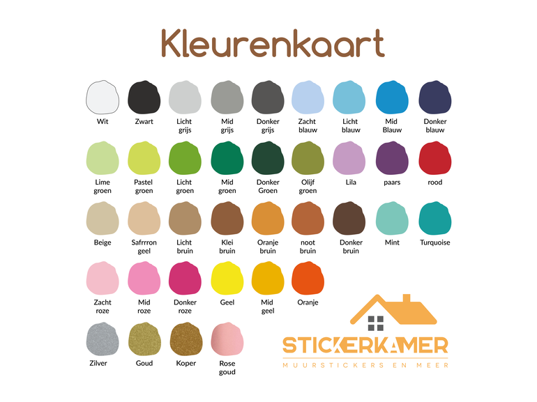 Muursticker Maan & Sterren – Zelfklevend & Verwijderbaar Muursticker Maan & Sterren – Zelfklevend & Verwijderbaar