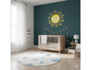 Muursticker zon voor baby- en kinderkamer – zelfklevend en verwijderbaar Muursticker zon voor baby- en kinderkamer – zelfklevend en verwijderbaar