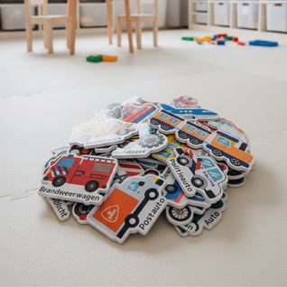 Voertuig magneten Set (34 Stuks)