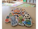 Stickerkamer Dieren magneten (33 Stuks) | educatief speelgoed voor kinderen | perfect voor magneetsticker en koelkast