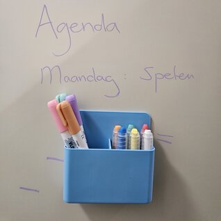Magnetisch pennenbakje blauw