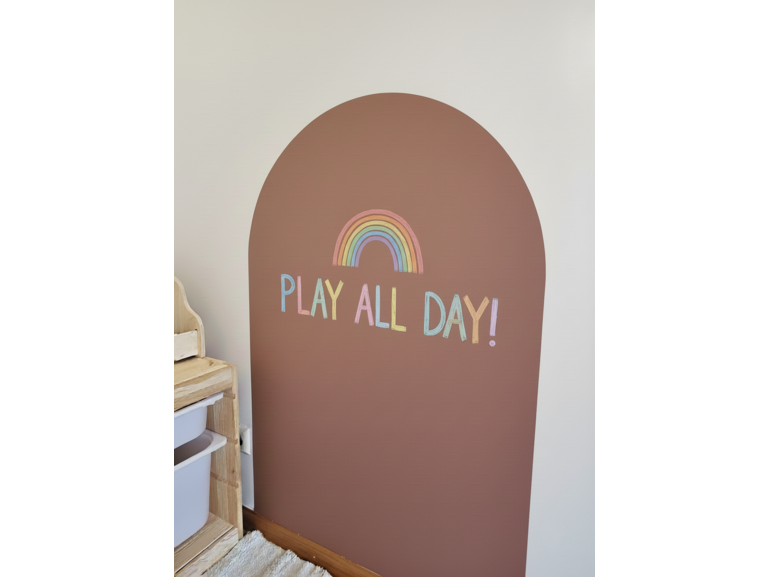 Magneetsticker Mocca Mousse 110cm x 75cm - Montessori - Kado - Kinderkamer Magneetsticker Mocca Mousse 110cm x 75cm - Montessori - Kado - Kinderkamer