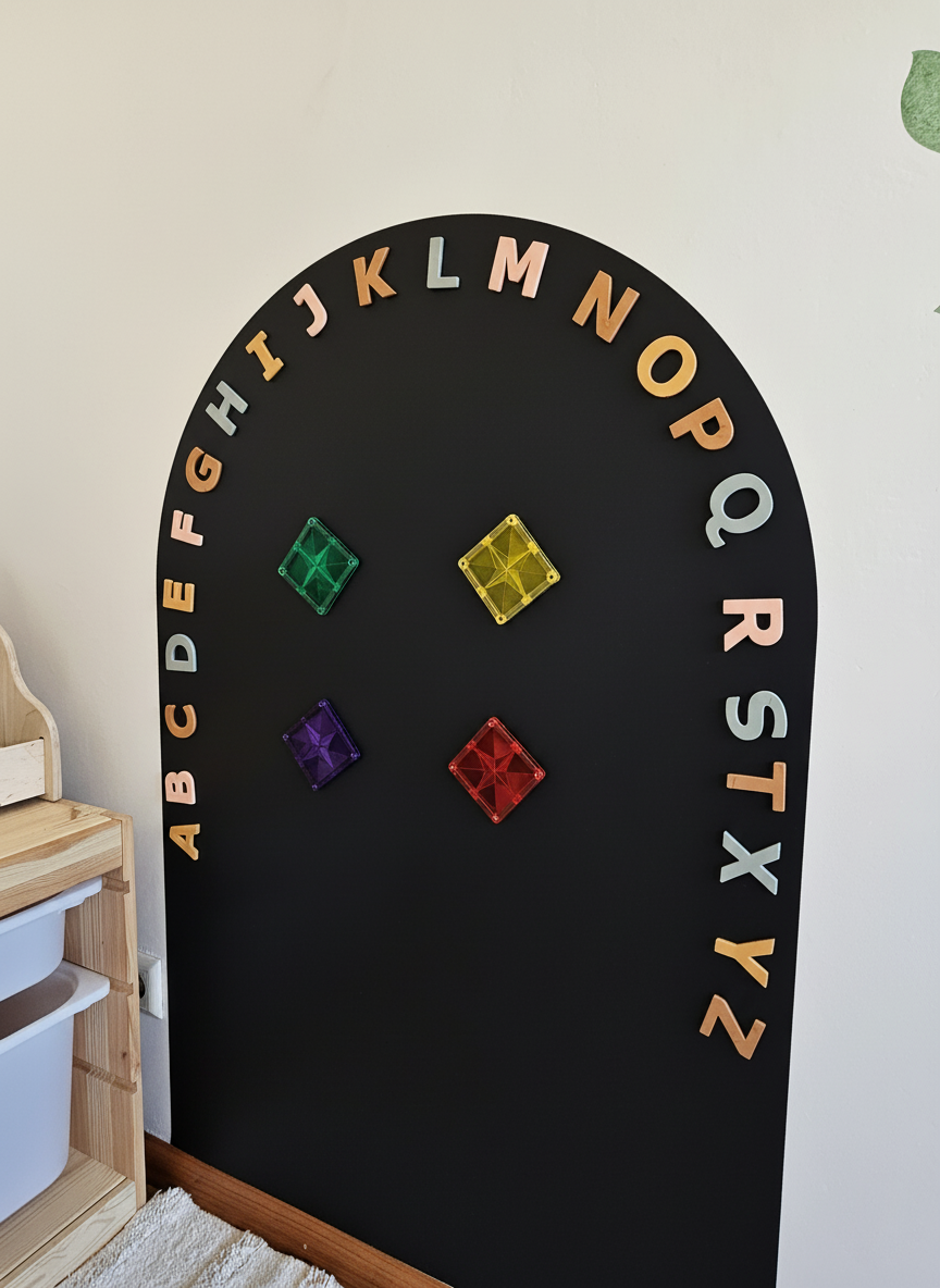 Magnetisch muursticker krijtbord - magneetsticker zelfklevend