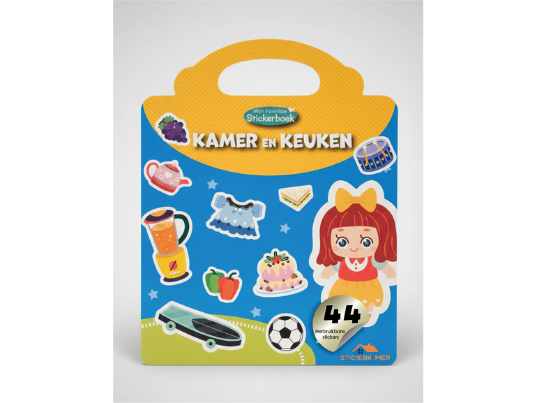 Herbruikbaar Stickerboek Kinderen: Wasbaar en in 4 Thema’s | Educatief Speelgoed Stickerkamer Herbruikbaar Stickerboek Kinderen: Wasbaar en in 4 Thema’s | Educatief Speelgoed