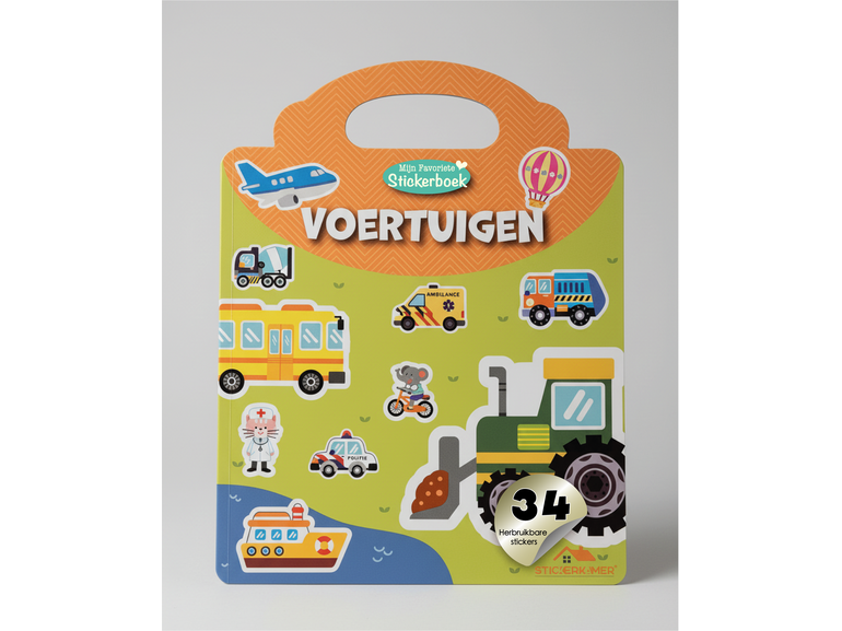 Herbruikbaar Stickerboek Kinderen: Wasbaar en in 4 Thema’s | Educatief Speelgoed Stickerkamer Herbruikbaar Stickerboek Kinderen: Wasbaar en in 4 Thema’s | Educatief Speelgoed