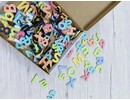 Pastel gekleurde magneet letters cijfers (140 Stuks) educatief speelgoed - Stickerkamer Stickerkamer Pastel gekleurde magneet letters cijfers (140 Stuks) educatief speelgoed - Stickerkamer