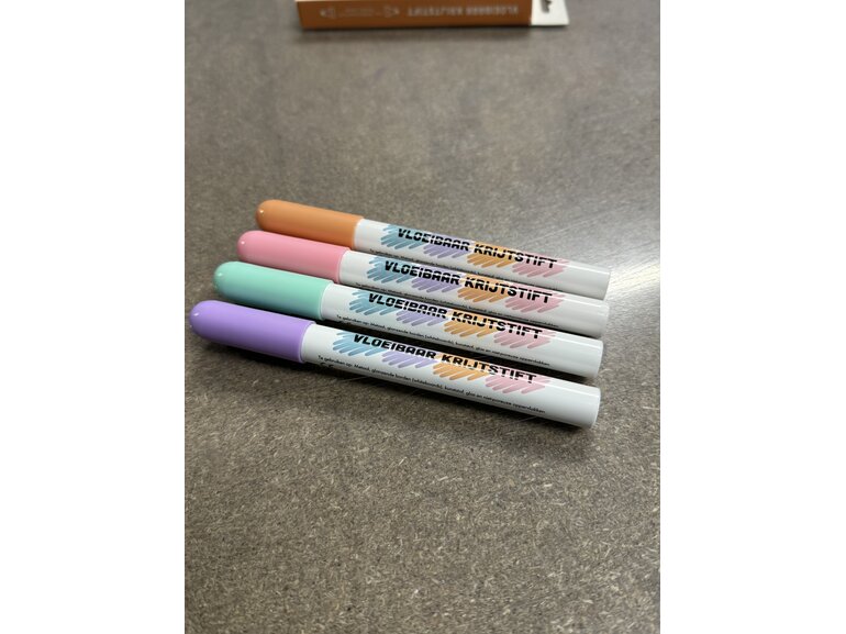 Whiteboard markers pastel kleuren (4 Stuks) Stickerkamer Whiteboard markers pastel kleuren (4 Stuks)