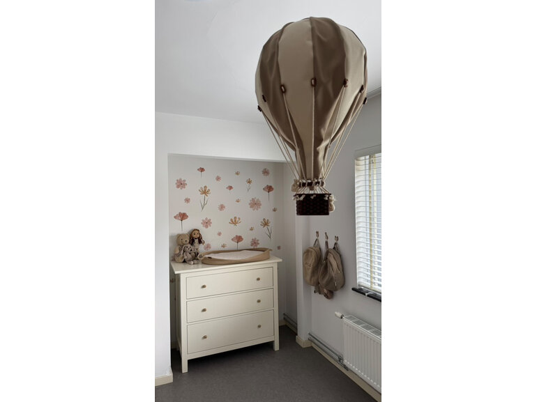 Stickerkamer Boho Aquarel Bloemen Muurstickers – Sfeervolle Wanddecoratie voor een Warme kinderkamer