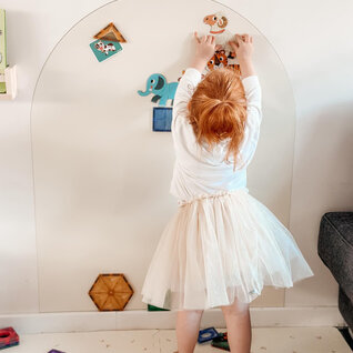 Magneetsticker met krijtbord functie voor de Kinderkamer 95×75 cm – Verwijderbaar