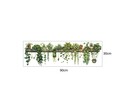 muursticker planten groen zelfklevend 90cm botanische muurdecoratie muursticker planten groen zelfklevend 90cm botanische muurdecoratie