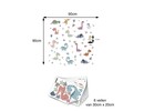 Muursticker dinosaurus pastel babykamer losse stickers zelfklevend