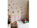 Houten lambrisering wandlijst voor de kinderkamer Stickerkamer Houten lambrisering wandlijst voor de kinderkamer