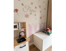 Houten lambrisering wandlijst voor de kinderkamer Stickerkamer Houten lambrisering wandlijst voor de kinderkamer
