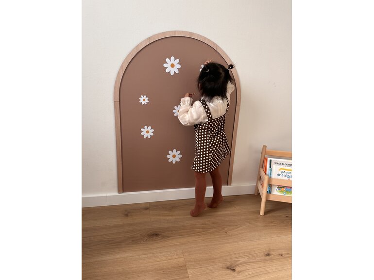 Stickerkamer Vernieuwde Magneetsticker met krijtbord functie voor de Kinderkamer 95×75 cm – Verbeterde Kwaliteit & Verwijderbaar