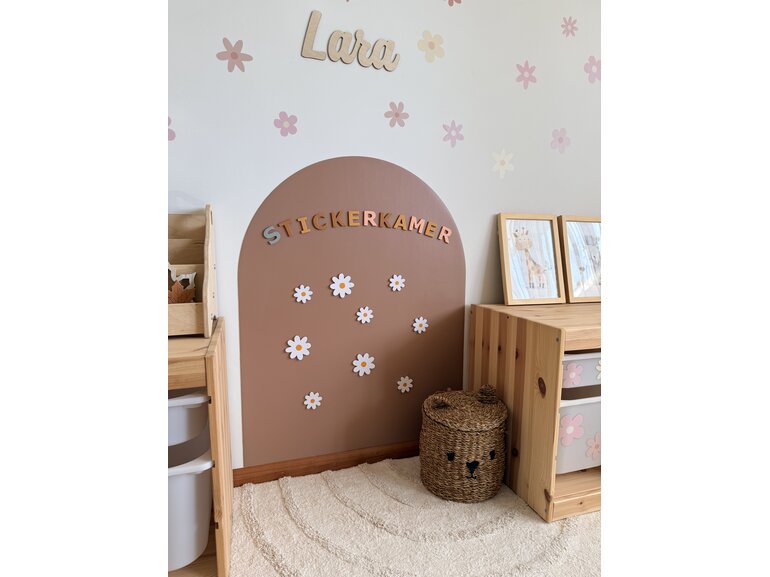 Stickerkamer Vernieuwde Magneetsticker met krijtbord functie voor de Kinderkamer 95×75 cm – Verbeterde Kwaliteit & Verwijderbaar