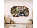 Muursticker dinosaurus kinderkamer - jongen - stoer