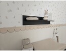 Houten Schelp / Scallop Lambrisering voor baby en kinderkamer
