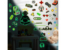 Muursticker game glow in the dark kinderkamer