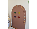 Magneetsticker Terra Clay 95cm x 70cm - muursticker