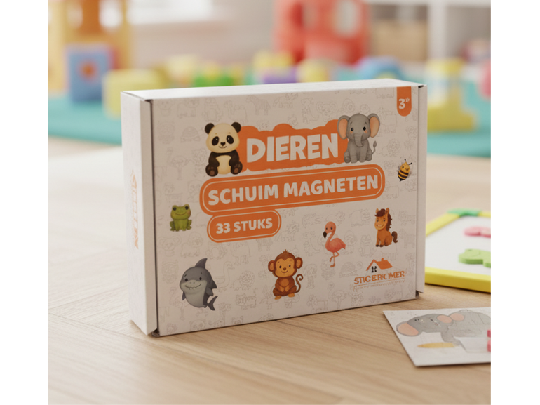 Magneetsticker Grateful Green 95cm x 70cm - Montessori - Kado - Kinderkamer Magneetsticker Grateful Green 95cm x 70cm - Montessori - Kado - Kinderkamer