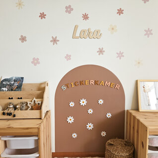 Earthy bloom pakket — Magneetstickers, Muurstickers & Houten Naam Earthy bloom pakket — Magneetstickers, Muurstickers & Houten Naam