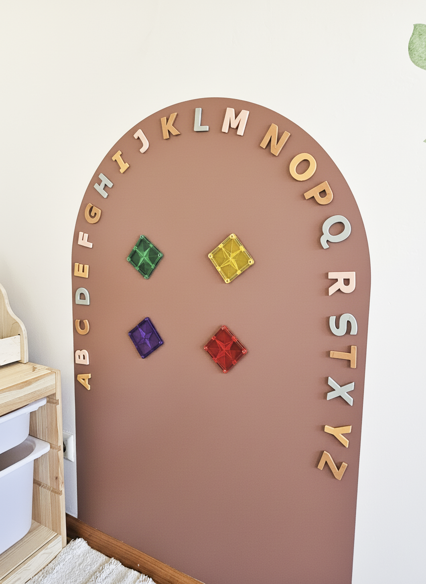 Magnetische muursticker krijtbord - magneetsticker zelfklevend