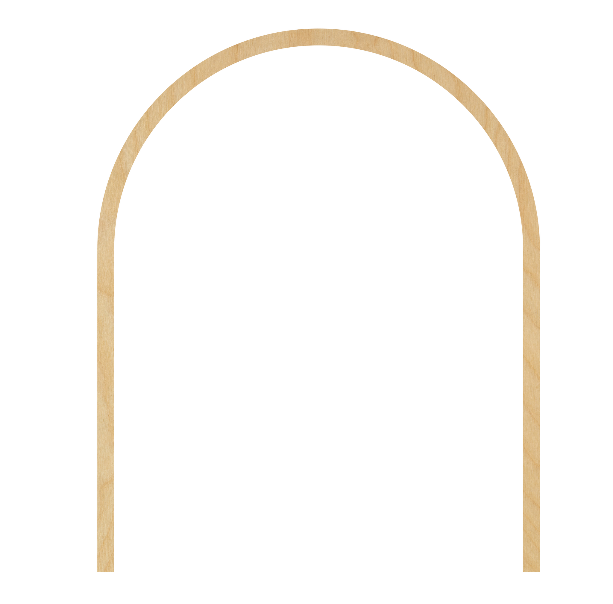 Houten boho boog wanddecoratie kinderkamer - voor de magnetische muursticker