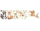 Muursticker schattige bosdieren babykamer Muursticker schattige bosdieren babykamer