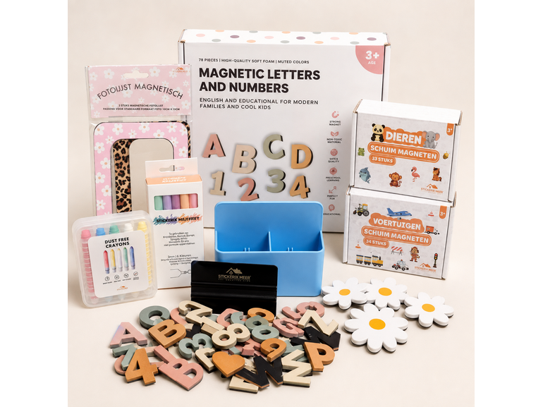 MAGNEET ACCESSOIRES BUNDEL XXL Stickerkamer MAGNEET ACCESSOIRES BUNDEL XXL