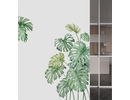 Muursticker jungle decoratieve palmbladen groen botanisch