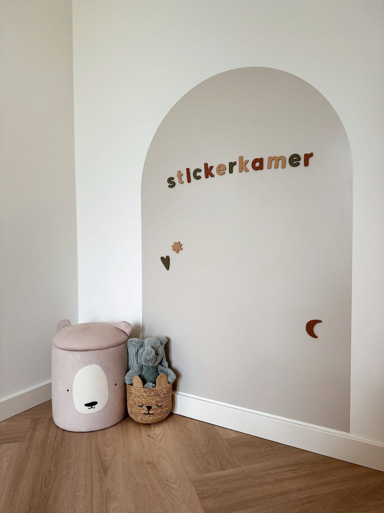 XXL Magneetsticker Kinderkamer 120 x 95 cm – Magnetische Muursticker met Krijtbordfunctie