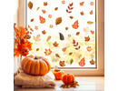 Herfst Raamstickers – Herbruikbare Statische Raamstickers met Herfstbladeren – 9 Vellen Herfst Raamstickers – Herbruikbare Statische Raamstickers met Herfstbladeren – 9 Vellen