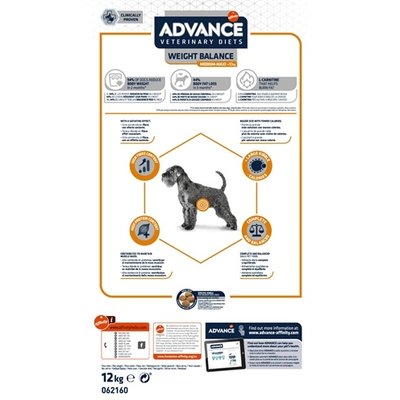 Advance veterinary diet Advance veterinary diet dog weight balance