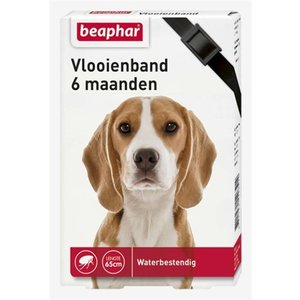 Beaphar Beaphar vlooienband hond zwart 6 mnd