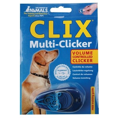 The company of animals Coa clix multi-clicker 3 tonig blauw