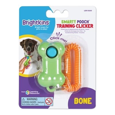 Brightkins Brightkins smarty pooch training clicker bone
