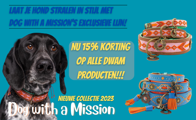 Bij DogVibesOnly de leukste online dierenwinkel en hondenspeciaalzaak vind je de leukste halsband van Nederland banner 2