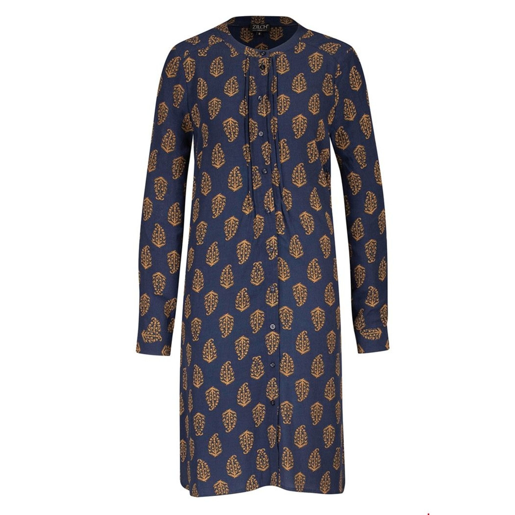 ZILCH - Dress Buttons - paisley navy
