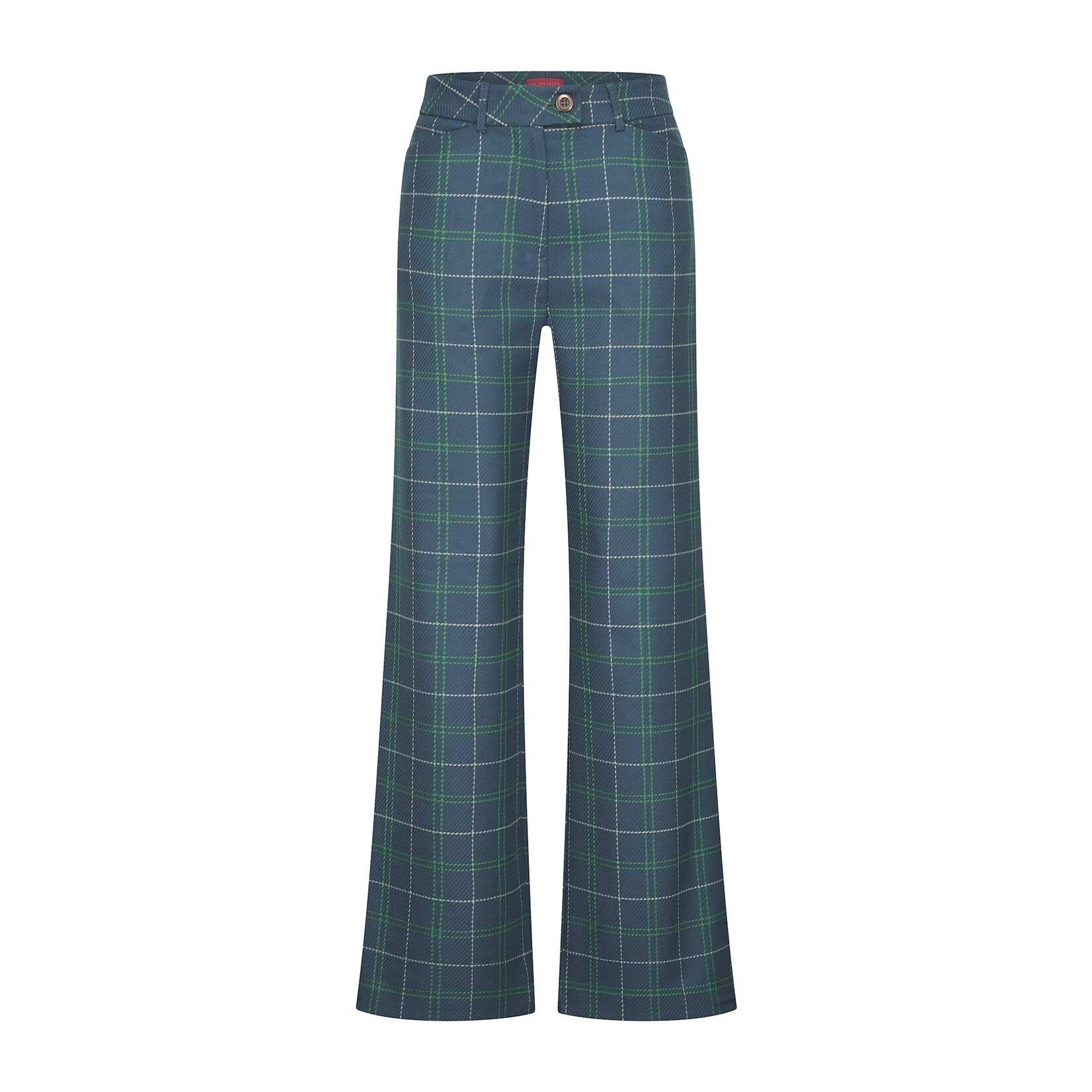 Cloud9 242CHE08 LOLA ruitpantalon kleur everglade