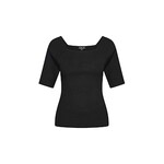 ZILCH Top bamboe black
