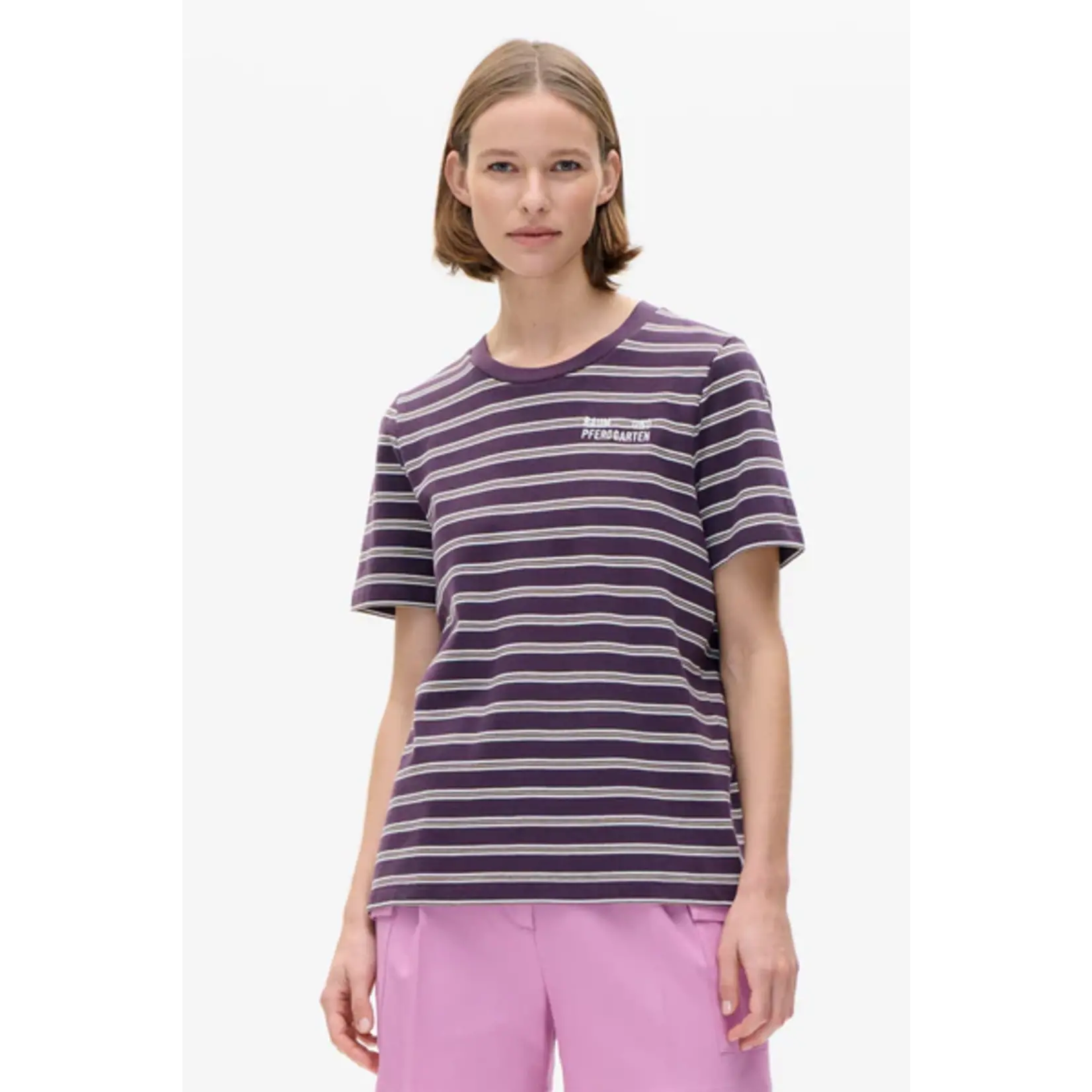 Baum und Pferdgarten Jawo plum polo stripe