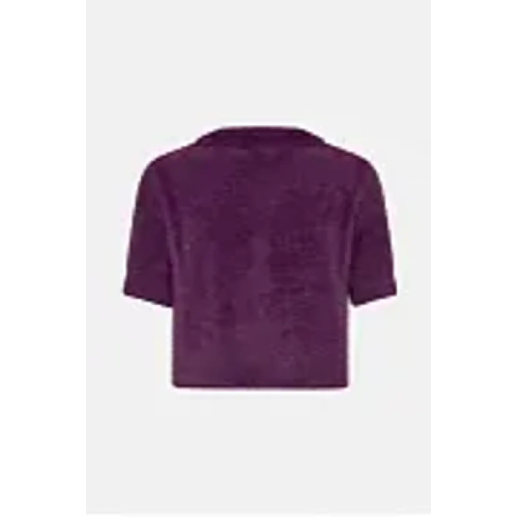 Baum und Pferdgarten Cristin cropped cardigan plum perfect