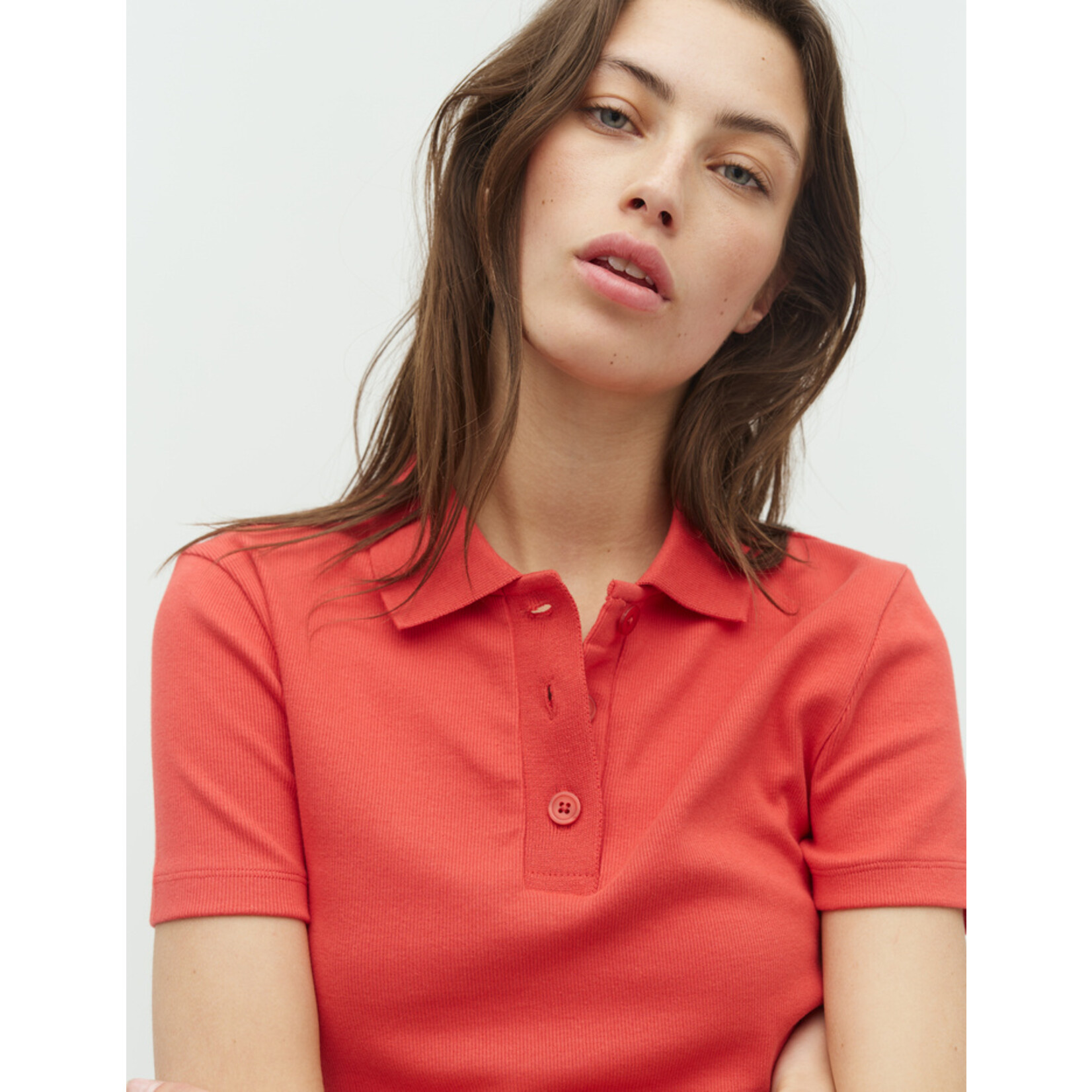 mbyM Polarani polo 95% organic cotton en 5% elasthaan