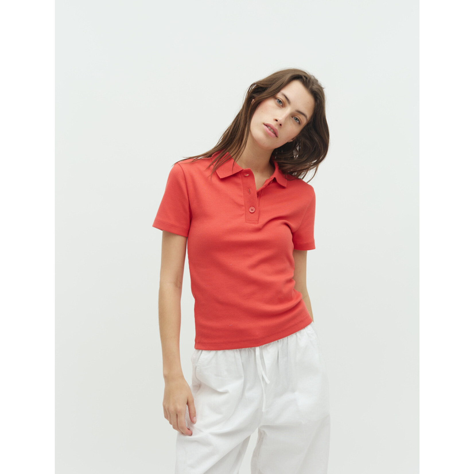mbyM Polarani polo 95% organic cotton en 5% elasthaan