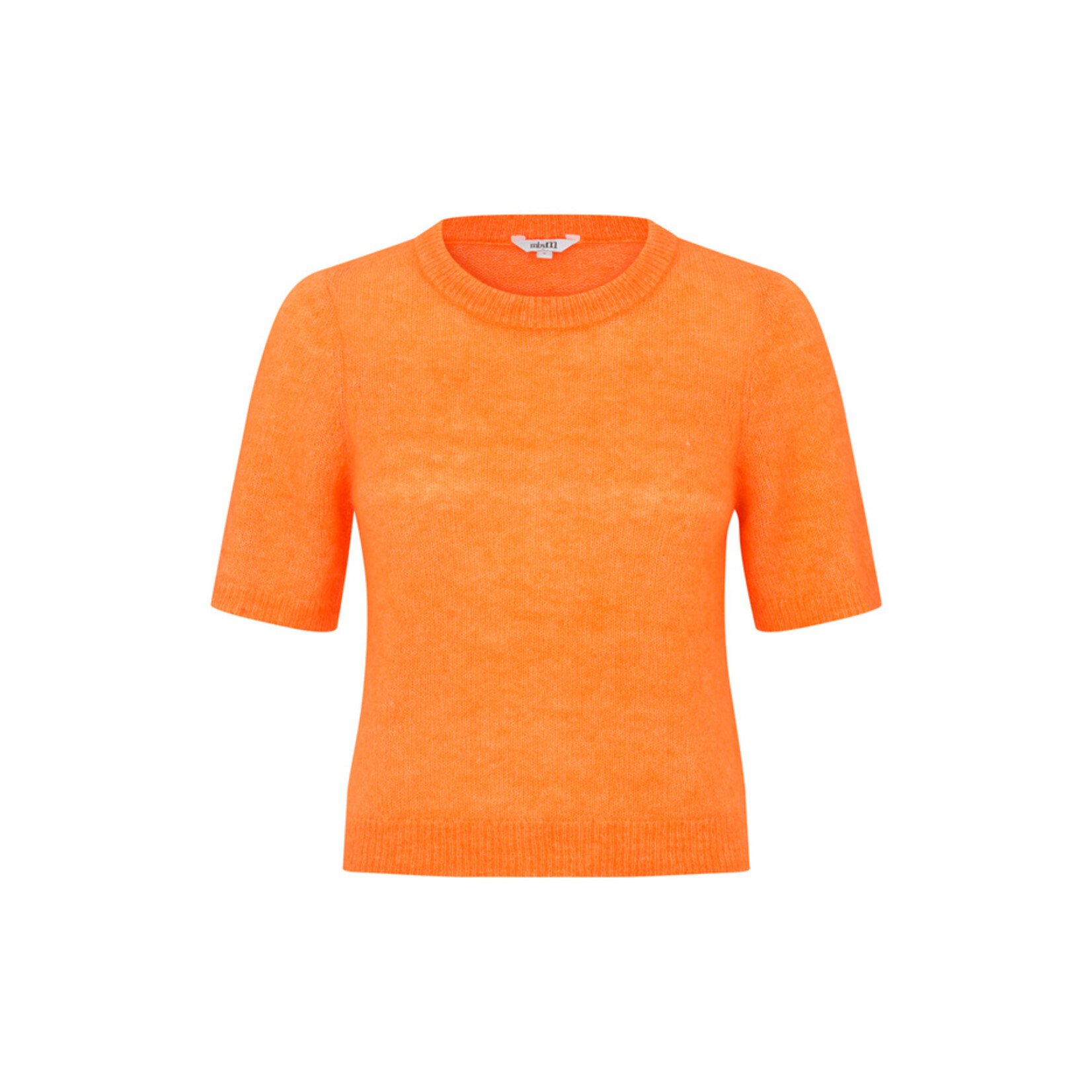 mbyM Carla truitje kleur orange peel 33% nylon, 32% wool, 32% mohair en 3% elastan